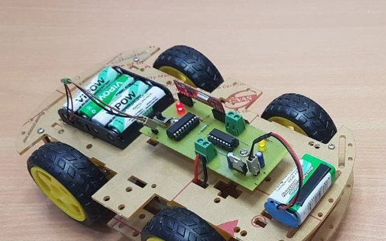 Gesture Controlled Robot